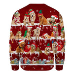 Goldendoodle - Snow Christmas - Premium Sweater