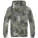 Goldendoodle Camo Fleece Hoodie