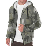 Goldendoodle Camo Fleece Hoodie