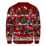 Gordon Setter - Snow Christmas - Premium Sweater