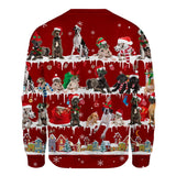 Great Dane - Snow Christmas - Premium Sweater