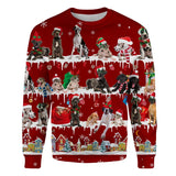 Great Dane - Snow Christmas - Premium Sweater