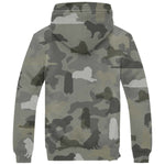 Great Pyrenees Camo Fleece Hoodie