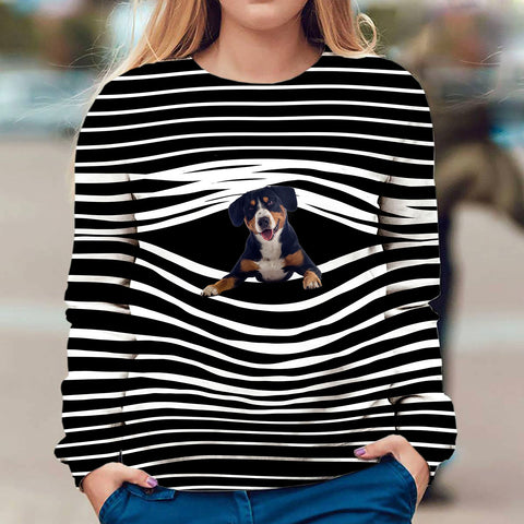 Greater Swiss Mountain Dog - Stripe - Premium Sweater