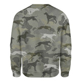 Greyhound - Camo - Premium Sweater