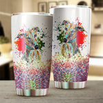 Greyhound Art Color Tumbler Cup