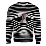 Greyhound - Stripe - Premium Sweater