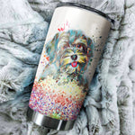 Havanese Art Color Tumbler Cup