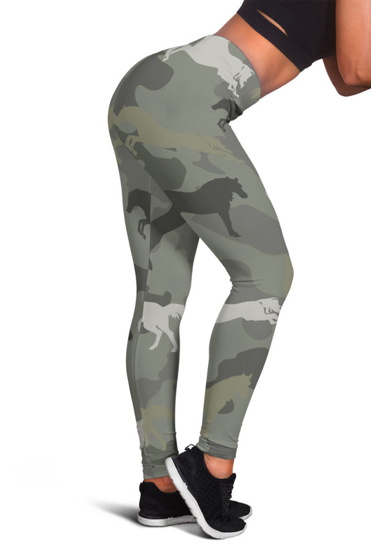 Horse Camo Legging