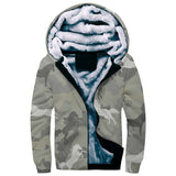 Horse Camo Fleece Hoodie