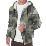 Husky Camo Fleece Hoodie