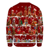 Irish Setter - Snow Christmas - Premium Sweater