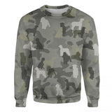 Irish Water Spaniel - Camo - Premium Sweater