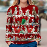 Irish Wolfhound - Snow Christmas - Premium Sweater