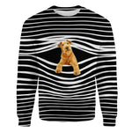 Irish Setter-02 - Stripe - Premium Sweater