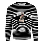 Irish Wolfhound - Stripe - Premium Sweater