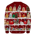 Keeshond - Snow Christmas - Premium Sweater