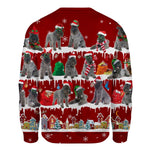 Kerry Blue Terrier - Snow Christmas - Premium Sweater