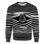 Kerry Blue Terrier - Stripe - Premium Sweater