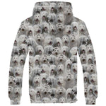 Komondor Full Face Fleece Hoodie