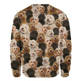 Labradoodle - Full Face - Premium Sweater