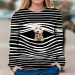 Labradoodle - Stripe - Premium Sweater