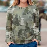 Labrador Retriever - Camo - Premium Sweater