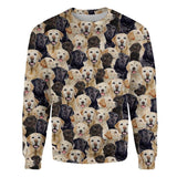 Labrador Retriever - Full Face - Premium Sweater