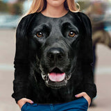 Black Lab - Face Hair - Premium Sweater