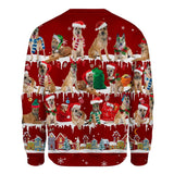 Laekenois Dog - Snow Christmas - Premium Sweater