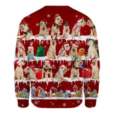 Lakeland Terrier - Snow Christmas - Premium Sweater