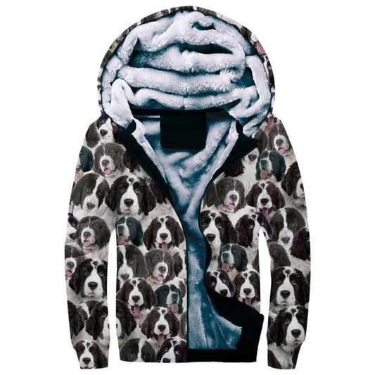 Landseer Full Face Fleece Hoodie