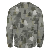 Lhasa Apso - Camo - Premium Sweater