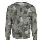 Lhasa Apso - Camo - Premium Sweater