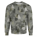 Lhasa Apso - Camo - Premium Sweater