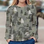 Lhasa Apso - Camo - Premium Sweater