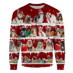 Lhasa Apso - Snow Christmas - Premium Sweater