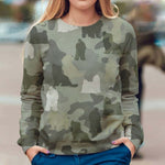 Maltese - Camo - Premium Sweater