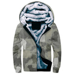 Maltese Camo Fleece Hoodie