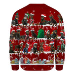 Manchester Terrier - Snow Christmas - Premium Sweater