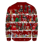 Miniature Pinscher - Snow Christmas - Premium Sweater