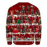 Miniature Pinscher - Snow Christmas - Premium Sweater