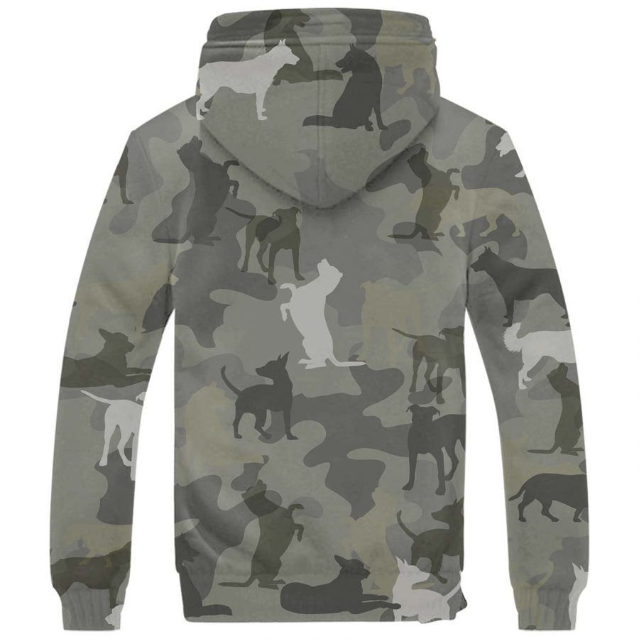 Mongrel Camo Fleece Hoodie