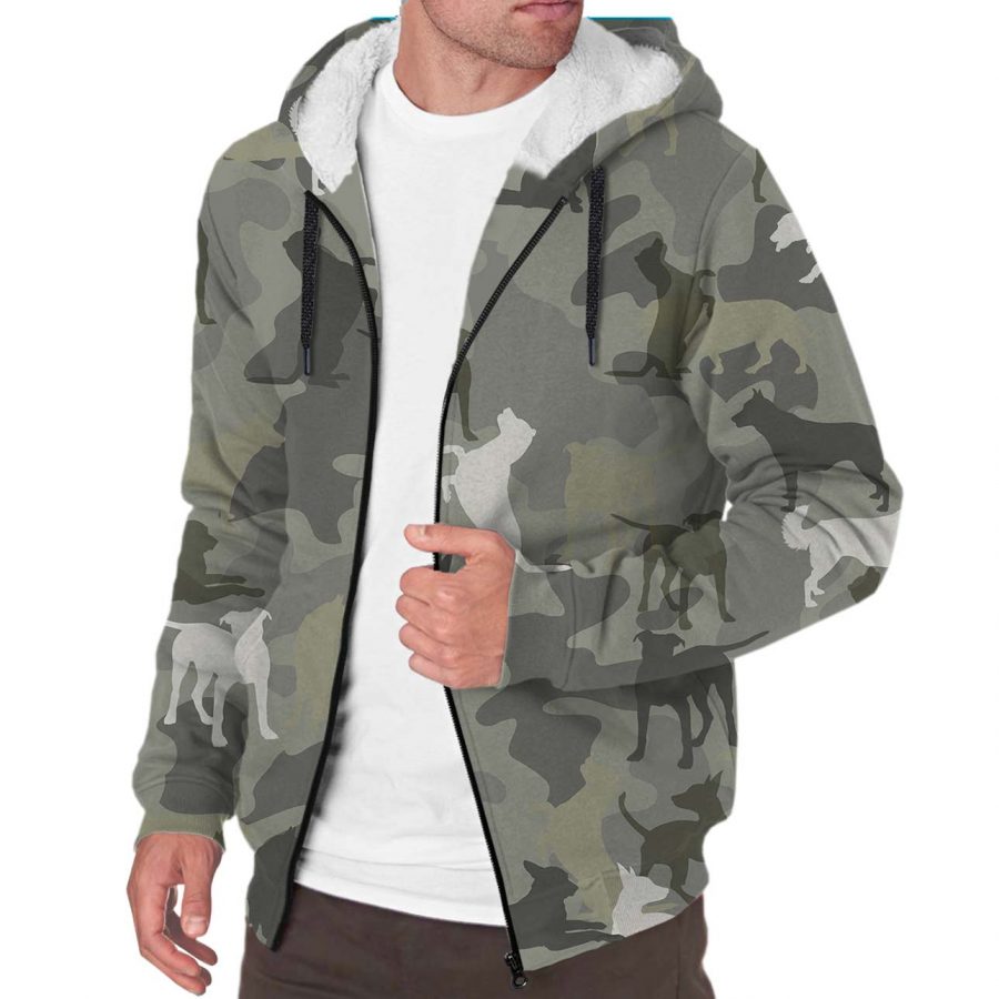 Mongrel Camo Fleece Hoodie