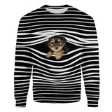 Morkie - Stripe - Premium Sweater