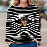 Morkie - Stripe - Premium Sweater