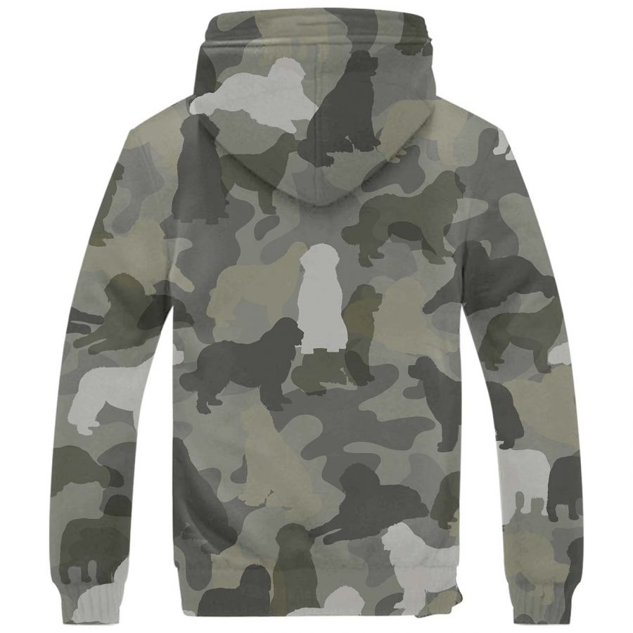 Newfoundland Camo Fleece Hoodie