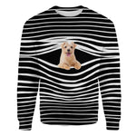 Norfolk Terrier - Stripe - Premium Sweater