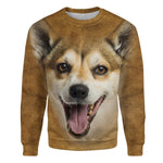 Norwegian Lundehund - Face Hair - Premium Sweater