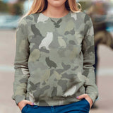 Owl - Camo - Premium Sweater